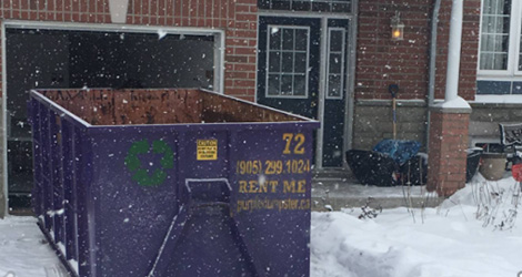 Warehouse Dumpster